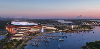 WASHINGTONWANTS A DOMED STADIUM- COMMANDERS PHOTO