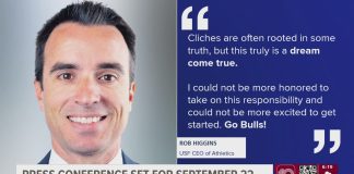 USF Names Rob Higgins CEO of Athletics—First in the Nation, Redefining College Sports Leadership